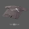 Men's Dragonfly Grey T-Shirt uomo sagomata, con cuciture laterali. Tessuto con effetto Vintage con una piacevole resa al tatto. Jersey Organico 120g