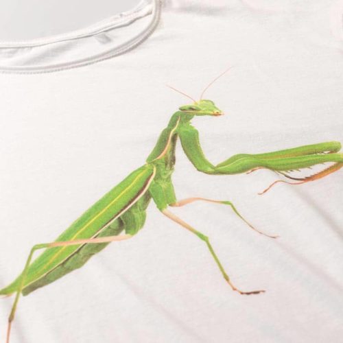 Alternative view of Men’s Mantis white T-Shirt