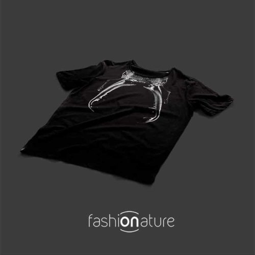 Emanuele Biggi Men’s Stag Beetle Black T-Shirt