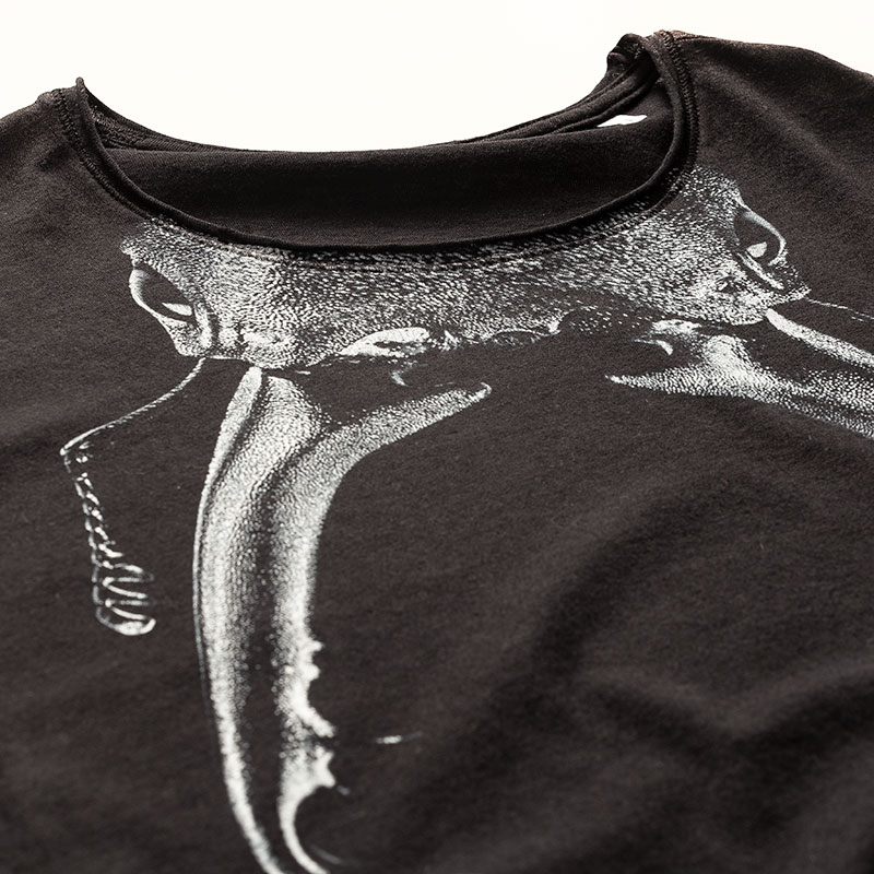 Emanuele Biggi Men’s Stag Beetle Black T-Shirt