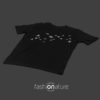 Men’s Gabbiani Black T-Shirt uomo sagomata, con cuciture laterali. Bordino collo in tessuto arrotolato. Tessuto morbidissimo