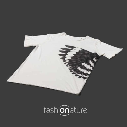 Men’s Hoopoe White T-Shirt - Upupa