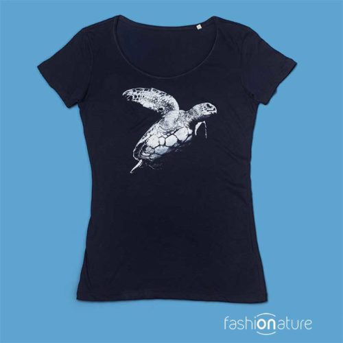 Women’s Caretta Caretta turtle T-Shirt, la maglietta con la tartaruga