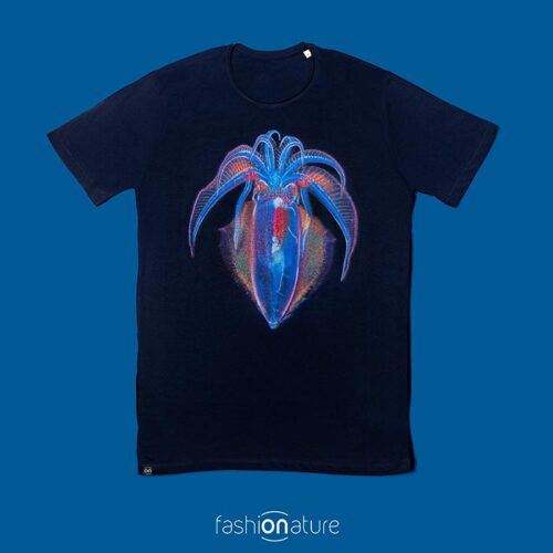 Alternative view of Men’s Diamond Squid Blue T-Shirt