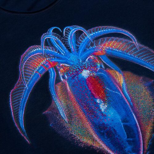Men’s Diamond Squid Blue T-Shirt - immagine 3