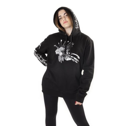 Felpa Recycled Unisex Pesce Leone FULL