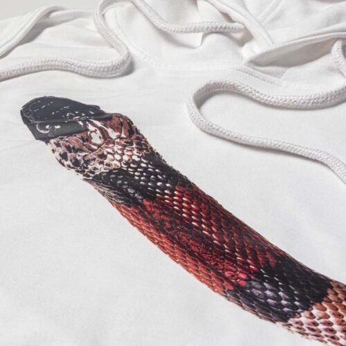 Alternative view of Felpa cotone bio snake