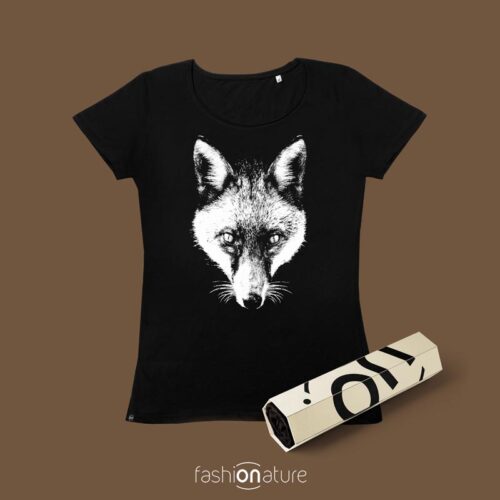 Women’s Fox Black T-Shirt